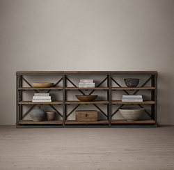 Console French Library Restoration Hardware