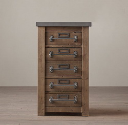 Chest Early 20Th C. Mercantile Restoration Hardware